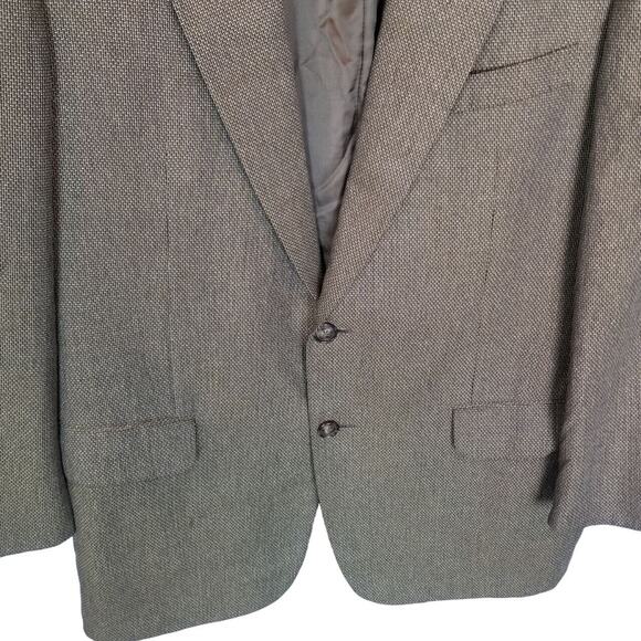 Ermenegildo Zegna Mens Wool Silk Blazer Sz 42R Boardroom Suit Jacket Luxury Core - Picture 3 of 10